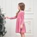 Miipat Baby Girls Velvet Dress - Long Sleeve Elegant Princess Birthday Party Dress 2-3 Years Pink - Buy Online on GoSupps.com