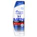 Head and Shoulders Mens 2 in 1 Dandruff Shampoo and Conditioner Anti-Dandruff Treatment Old Spice Swagger for Daily Use Paraben Free 12.5 oz