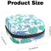 GIAPB Period Bag Sanitary Napkin Storage Pouch - Blue Succulent Plants Color - Buy Online on GoSupps.com