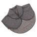 Fdit Electric Heating Pad 10W Polyester Fiber Shoulder Heating Pad Polyester USB Powered for Elderly (Gray)