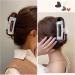 Women's Large Rectangular Hair Clips for Thick Hair Celluloid Elegant Hair Clips Hair Clips for Women Color B2 - Buy Online on GoSupps.com