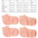 Exfoliating Foot Socks - Moisturizing High Elastic Anti-Cracking Socks for Shiny Skin (S 33-35) - Shop Internationally! - Buy Online on GoSupps.com