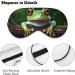 The Green Frog Sleep Eye Mask & Blindfold for Women Men - Ideal for Sleep, Travel, and Naps - Buy Online on GoSupps.com