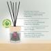 Cristalinas 35ml Sandalwood & Cedar Air Fresheners for Home - Reed Diffusers for home - Home Fragrance Lasts upto 8 weeks - Room Diffuser Sticks with Coloured Fragrance Oil - Buy Online on GoSupps.com