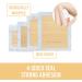 Latex-Free Bordered Gauze Pad Dressing 4x4.7 (32Ct) - Beige Island Dressings for First Aid & Wound Care - Large Individually Wrapped Bandages - Buy Online on GoSupps.com