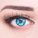 Meralens Anime Arc 3 Blue Crazy Fun Colored Contact Lenses Annual No Prescription Free Container Perfect for Carnival Halloween & Cosplay 2023 - Buy Online on GoSupps.com