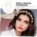 Didiseaon 1pc Fashion Hair Hoop Seashell Headband Bandana Headband Headpiece for Seashell Tiara for Turban Headband Fashion Headband Sea Shell Tiara for Women Hair Ribbons for - Buy Online on GoSupps.com