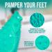 Relax VIBES Shower Foot Scrubber - Non-Slip Exfoliating Massager for Clean and Smooth Feet - Buy Online on GoSupps.com