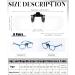6 Pairs Clip On Reading Glasses | Flip Up Magnifying Lens | Blue Light Blocking | Classic Color 2.0x - Buy Online on GoSupps.com