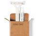 10-Piece Disposable Razor Set - Eco-Friendly Wheat Straw with Shaving Cream | Ideal for Hotels Pensions & Medical Practices - Buy Online on GoSupps.com