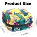 Buy Women's Binding Pocket Flower Bags | Peacock Design Tampon Storage & Multipurpose Zip Pockets for Menstruation International Shipping Available - Buy Online on GoSupps.com