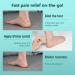 ROLLII Bunion & Blister Pads Toe & Foot Corn Protector, Hydrocolloid Bandages for Bunion Relief, Sole & Heel Cushions Waterproof, Thin Design 10PCS - Buy Online on GoSupps.com