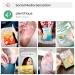 Plantifique Peach Foot Peel Mask - Exfoliating, Repairing & Softening - 1 Pack for Baby Soft Feet - Buy Online on GoSupps.com