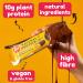 Vive Vegan Protein Bar | Plant Based High Protein Snack with Natural Sugar | Salted Caramel Flavor | Dairy & Gluten Free | 12 Count Pack - Buy Online on GoSupps.com