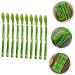 HOMSFOU 50 Pcs Simulated Asparagus Ornaments Fake Vegetables Asparagus Decor Fake Plastic Lifelike Vegetables Faux Asparagus Fern Plastic Vegetables Model Fake Food Model Sample Pvc Plant Light Greenx5pcs 19X0.9CMx5pcs - Buy Online on GoSupps.com