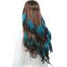 Buy Awaytr Fuel Headdress - Boho Hippie Headband with Fancy Feathers for Women & Girls | Carnival & Festival Accessory in Blue - Buy Online on GoSupps.com