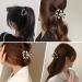 4 Pcs Checkered Hair Claw Clips - Cute Square Checker Barrettes for Girls & Women - Hair Accessories for Thick & Thin Hair - Buy Online on GoSupps.com