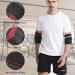 Buy Adjustable Elastic Elbow Wraps for Weightlifting - Compression Support Sleeve - Pain Relief for Gym & Bodybuilding (Red - Buy Online on GoSupps.com