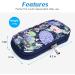 Youshares Insulin Cooling Bag with 2 Cooling Packs - Diabetic Pocket Accessory for Safe and Cold Insulin Travel (Hydrangea) - Buy Online on GoSupps.com