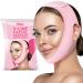 Meto Reusable Face Strap  V Line Mask  Double Chin Reducer  Chin Up Patch  Chin Strap  V Shaped Belt  V Shaped Face Mask for Sagging 1 Count (Pack of 1)
