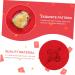 Didiseaon 18 Pcs Red Envelope Wedding Hongbao Lucky Money Envelopes Red Money Packets Chinese Lai See Wedding Gift Card Red Packet for New Year New Year Items Christmas Imitation Gold Leaf - Buy Online on GoSupps.com