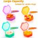 Monthly Pill Organizer - 30-Day Portable Pill Box with Labels for Vitamins Medicine & Supplements - One-Time-a-Day Rainbow Design - Buy Online on GoSupps.com