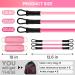 Resistance Bands for Exercise Leg and Butt Training Exercise Bands Resistance Bands Set Workout Sets for Women Pink - Buy Online on GoSupps.com