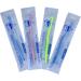 Interspace Toothbrushes - Soft Single & Narrow Interdental Brushes for Orthodontic Care (8 Pieces) in Blue Green Pink White - Detailed Cleaning for Braces - Buy Online on GoSupps.com