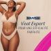 Veet Expert - 32 Cold Wax Strips - Legs and Underarm - Sensitive Skin - Perfect Finish - Long Lasting Hair Removal - Buy Online on GoSupps.com