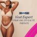 Veet Expert Wax Strips for Body & Legs - Sensitive Skin | Long-Lasting Hair Removal | 40 Pieces Pack - Buy Online on GoSupps.com