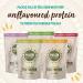 Pulsin Natural Unflavoured Vegan Hemp Protein Powder 250g - High Protein Low Carb Superfood - Gluten Free Dairy Free - Omega 3 Rich - Buy Online on GoSupps.com