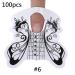 100PCS Oval Nail Art Tips - Manicure Extension Forms for Acrylic & UV Gel - Perfect for Nail Extension (#6) - Buy Online on GoSupps.com