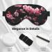Japanese Cherry Flowers Print Soft Eye Mask | Sleep Mask for Women & Men | Comfortable Travel Sleep Eye Mask - Black - Buy Online on GoSupps.com