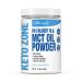 Dr. Colbert's Keto Zone MCT Oil Powder | Unflavored | 70% C8 | 30% C10 | 0 Net Carbs | Gluten Free | 30 Day Supply | 300g |