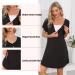 Sykooria Maternity Nightdress Short Sleeve Nursing Nightgown - Black XL - Buy Online on GoSupps.com