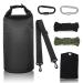 Waekiytl Bear Food Bag Hanging System Ultralight Camping Bear Bag Kit Include 10L Waterproof Bear Bag Pulley System with Survival Utility Ropes Clips Rock Pouch and Instructions