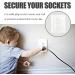 SYEYCW 32 Pcs Child Safety Plug Socket Covers - UK White Outlet Protectors for Home and School - Buy Online on GoSupps.com