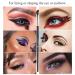 ENERGY Fine Angled Eyeliner & Eyebrow Brush - Professional Flat Eye Makeup Tool for Gel Cream Liquid Cosmetics | M136 M316 - International Shipping Available - Buy Online on GoSupps.com
