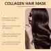 Masque capillaire au collag ne pour cheveux avec du beurre de karit de l'extrait de graines de caf et de l'huile de noyau d'argania spinosa pour cheveux lisses soulage les frisottis et les n uds - Buy Online on GoSupps.com