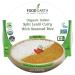 Food Earth - Split Lentil Curry & Steamed Rice Meal - Ready to Eat Cuisine - Vegan, Plant-Based, Organic, Gluten-Free, GMO-Free - Healthy Microwavable Pre-packaged Indian Food - 10.58 oz - Pack of 6 Indian Split Lentil C