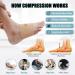 Compression Arch Sleeves 1 Pair - 20-30mmHg Plantar Fasciitis Brace for Pain Relief - Beige M Medium Size - Ideal Support for Heel Spurs, Flat Feet - Patent Seam Technology for Comfort - Men Women - Multiple Colors - Buy Online on GoSupps.com