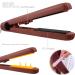 20W Brown Mini Ceramic Flat Iron & Curler - Travel-Friendly Hair Straightener for Perfect Styles - Buy Online on GoSupps.com