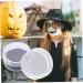 POPETPOP 4 Pcs Cosmetic Wax Waterproof Eyeliner Halloween Paint Makeup Pigment Special Effects Prosthesis 4X4X2CMx2pcs Black Whitex2pcs - Buy Online on GoSupps.com