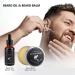 10-in-1 Beard Grooming Kit with Beard Oil, Balm, Conditioner, Shampoo, Roller, Comb, Brush, Scissor, and Storage Bag - Best Gifts for Men - Buy Online on GoSupps.com