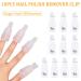 Hanyousheng 10-Piece Nail Clip & Polish Remover Set | Acrylic Nail Art Soak Off Clips | White Nail Clips for Easy Removal - Buy Online on GoSupps.com