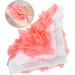 PATKAW Bath Shower Pouf Sponge Adorable Mesh Pouf Shower Ball Exfoliating Body Sponge Pad Shower Scrubber Ball Shower Glove Pink - Buy Online on GoSupps.com