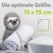 Kolibri Baby Towel with Hood | 75x75 cm | 100% Cotton | Oeko Tex 100 | Top Clinic Supplier | Unisex Gift for Birth | Forest Animals - Buy Online on GoSupps.com