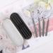 4PCS Stainless Steel Eyelash Extension Tweezers Set for DIY Lash Application and Removal - Eyebrow Nippers and Applicator Tool - Buy Online on GoSupps.com