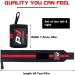 Wrist Wraps Support for Weightlifting, Crossfit, Powerlifting - 18inch Red Stripes | Men & Women - Gym Benching & Bodybuilding Wrist Support - Buy Online on GoSupps.com
