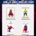 8pcs Superheroes Watercolor Art Posters - Canvas Wall Art for Kids' Rooms | Anime Murals & Decorations | Perfect Boys' Gifts - 22x31cm (Unframed) - Buy Online on GoSupps.com